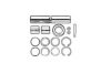 MERCE 3025860033 Repair Kit, kingpin